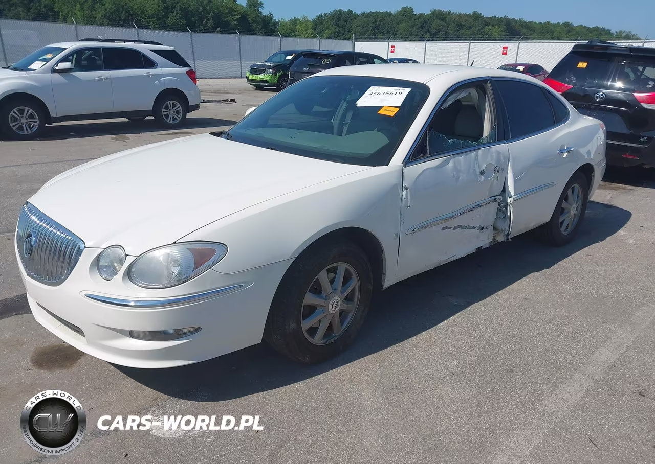 2008 Buick Lacrosse Cxl VIN:2G4WD582681131690 - 2