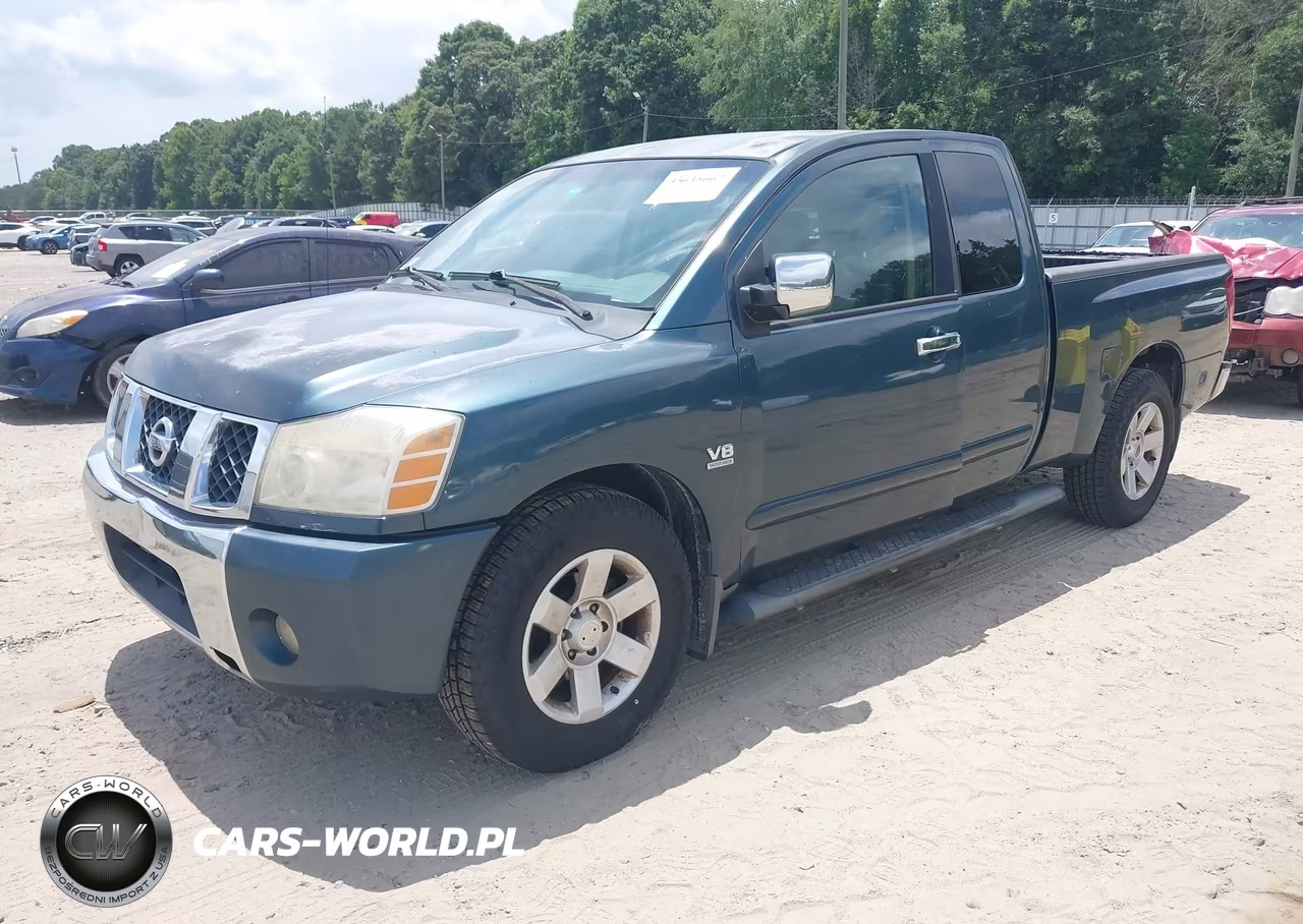 2004 Nissan Titan Le VIN:1N6AA06A64N543196 - 2