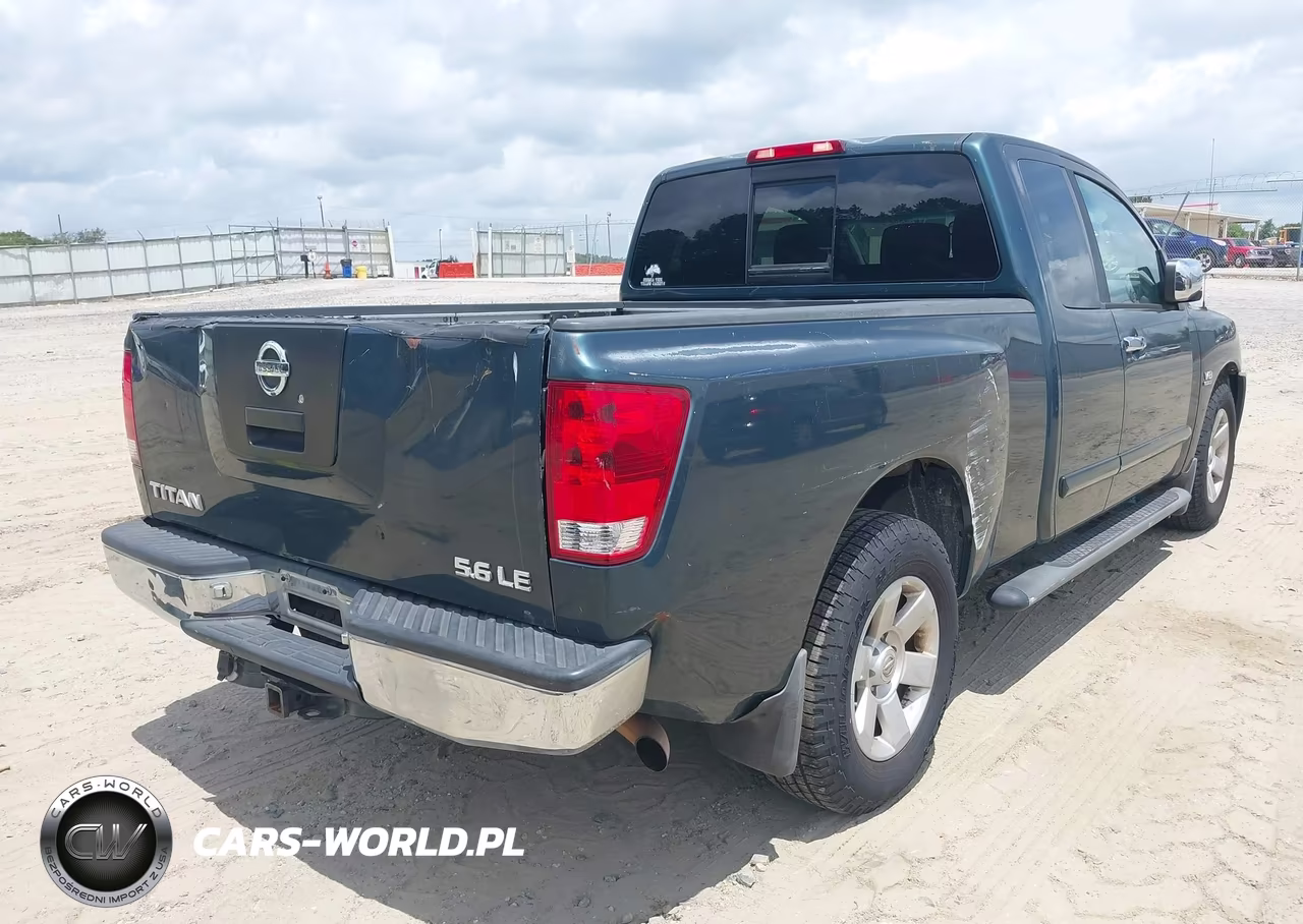 2004 Nissan Titan Le VIN:1N6AA06A64N543196 - 6