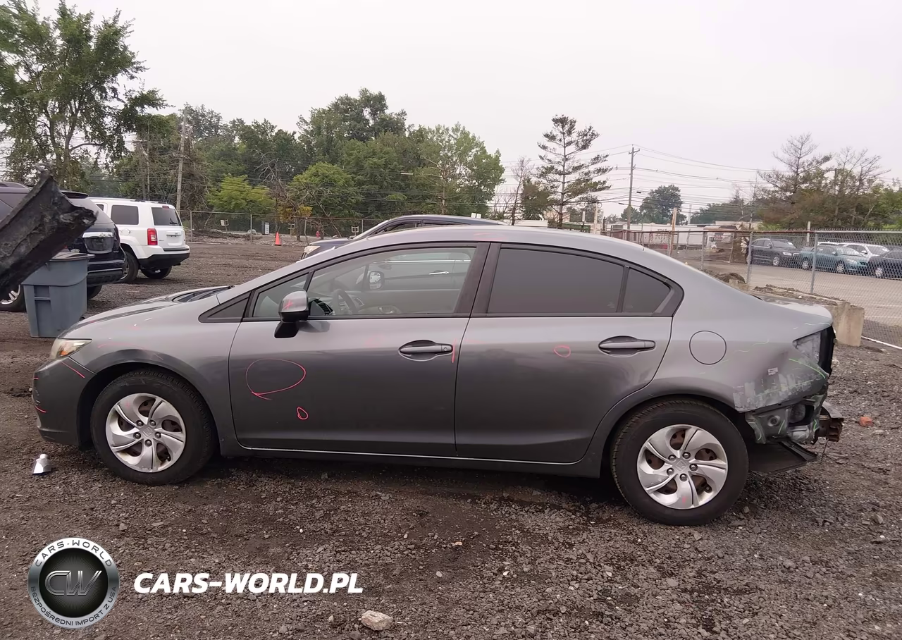 2013 Honda Civic Lx VIN:19XFB2F51DE243106 - 14