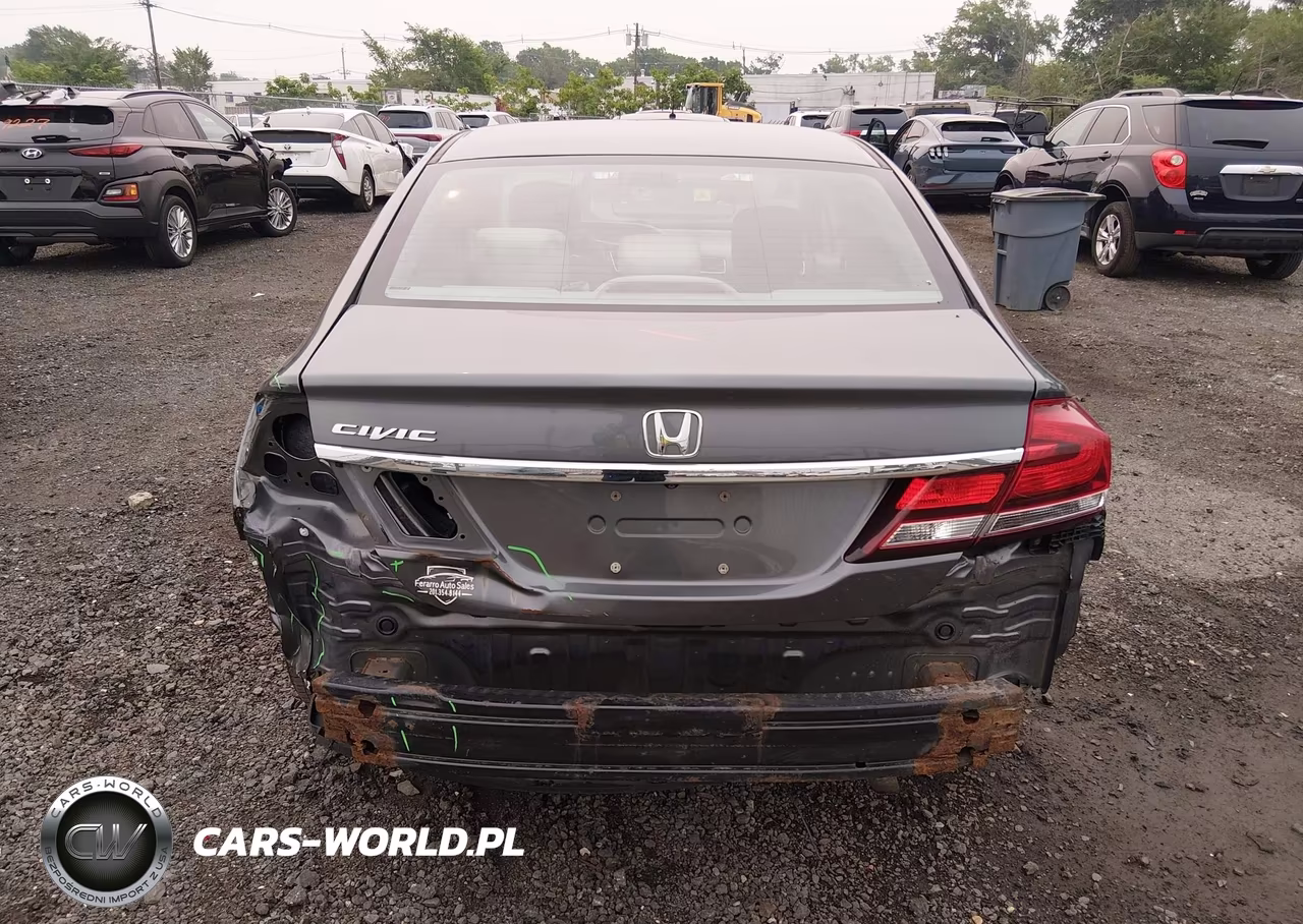 2013 Honda Civic Lx VIN:19XFB2F51DE243106 - 16