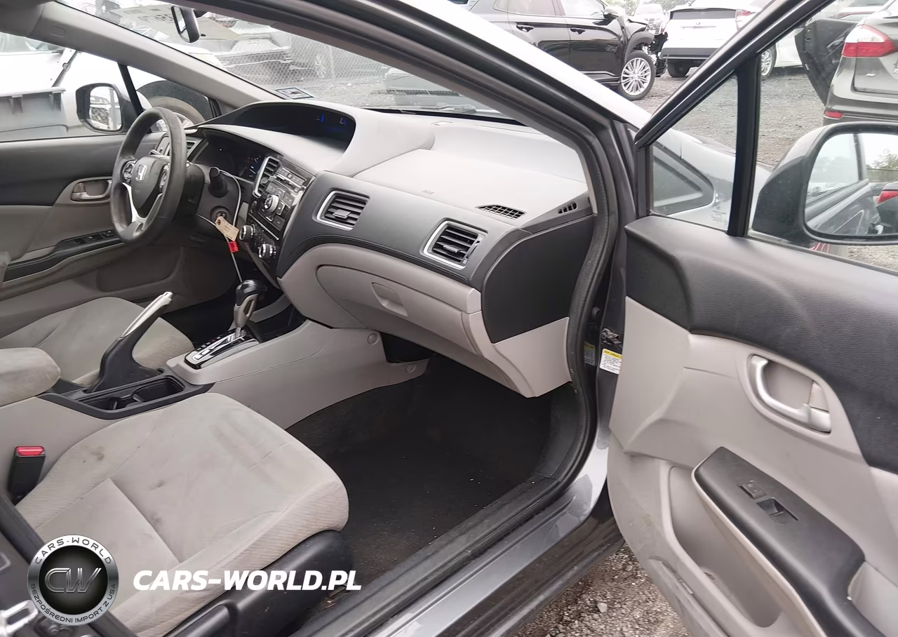 2013 Honda Civic Lx VIN:19XFB2F51DE243106 - 5