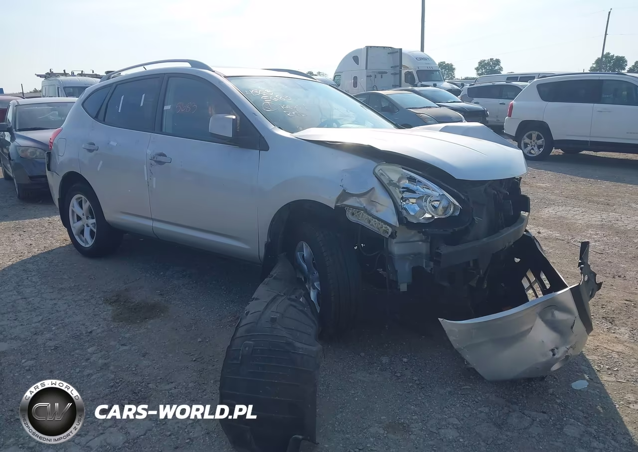 2008 Nissan Rogue Sl VIN:JN8AS58V08W132930 - 1
