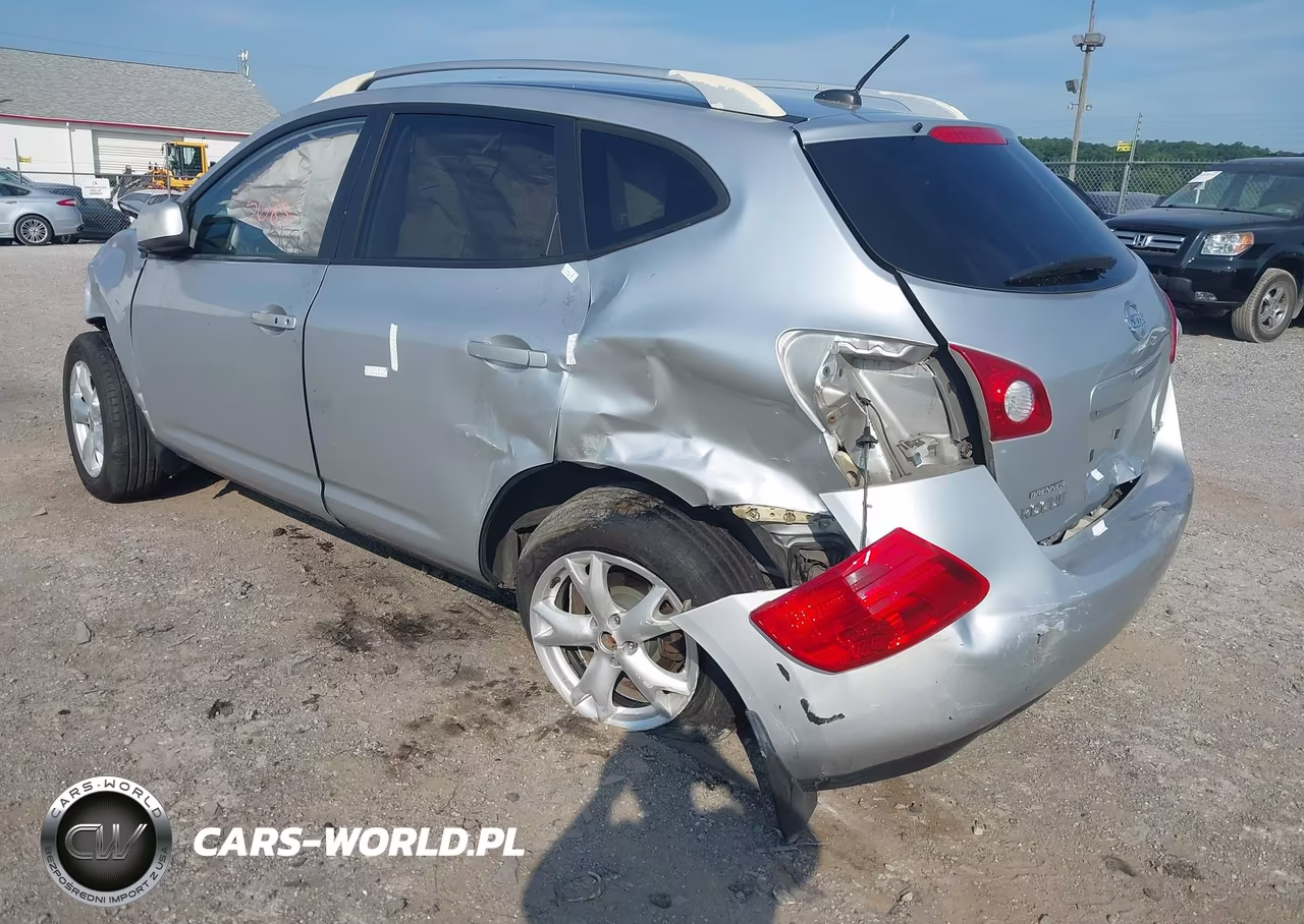 2008 Nissan Rogue Sl VIN:JN8AS58V08W132930 - 3