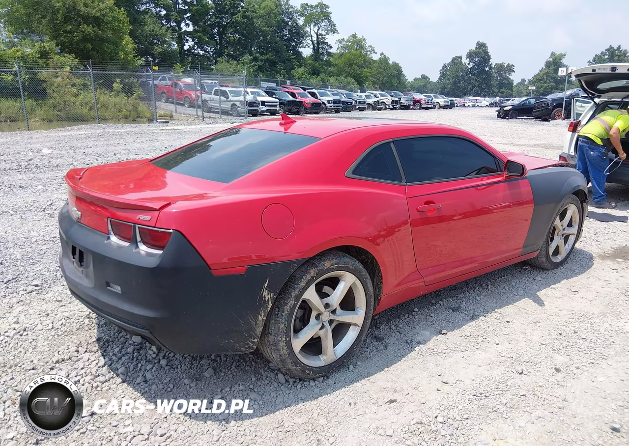 2013 Chevrolet Camaro 1Lt VIN:2G1FB1E35D9109202 - 4