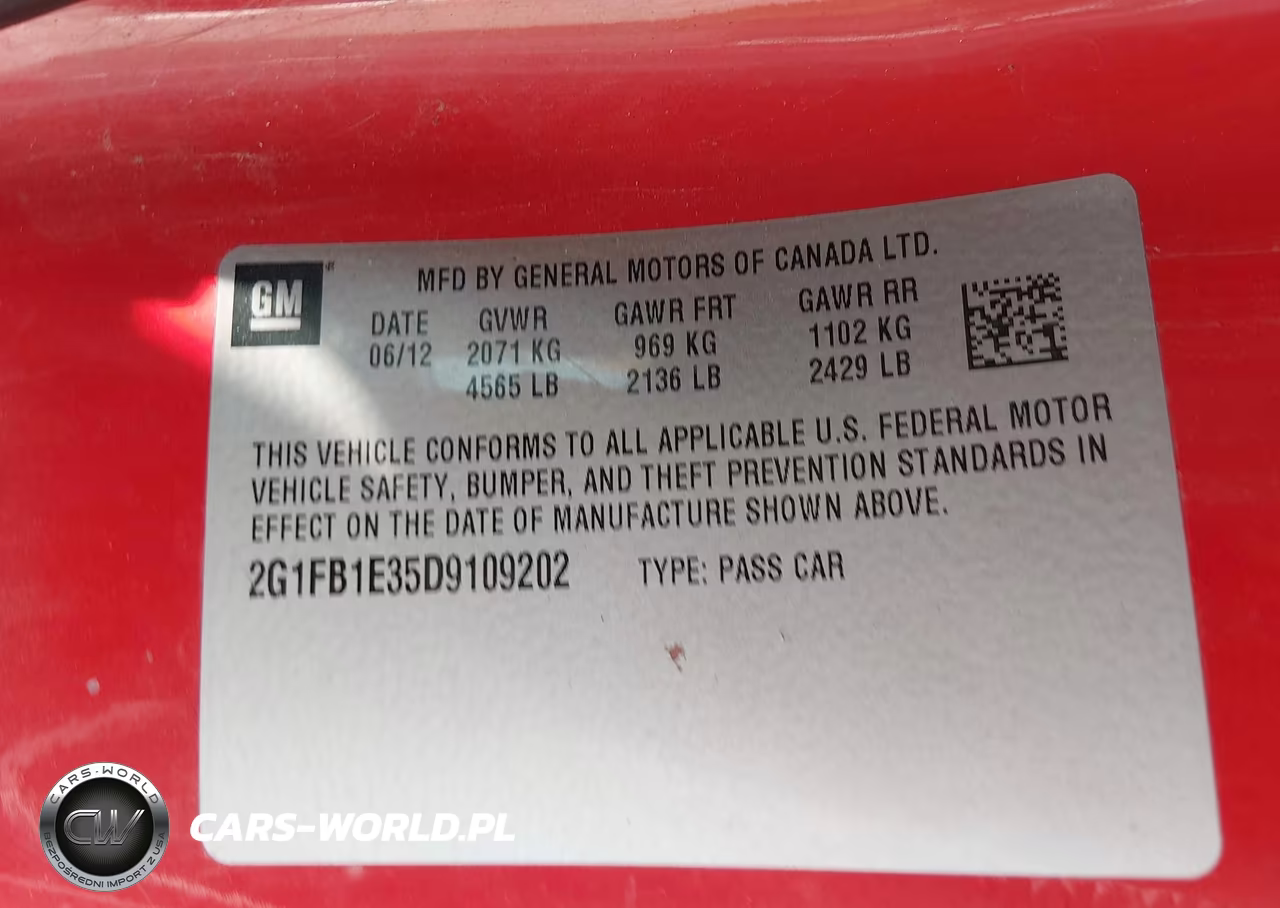 2013 Chevrolet Camaro 1Lt VIN:2G1FB1E35D9109202 - 9