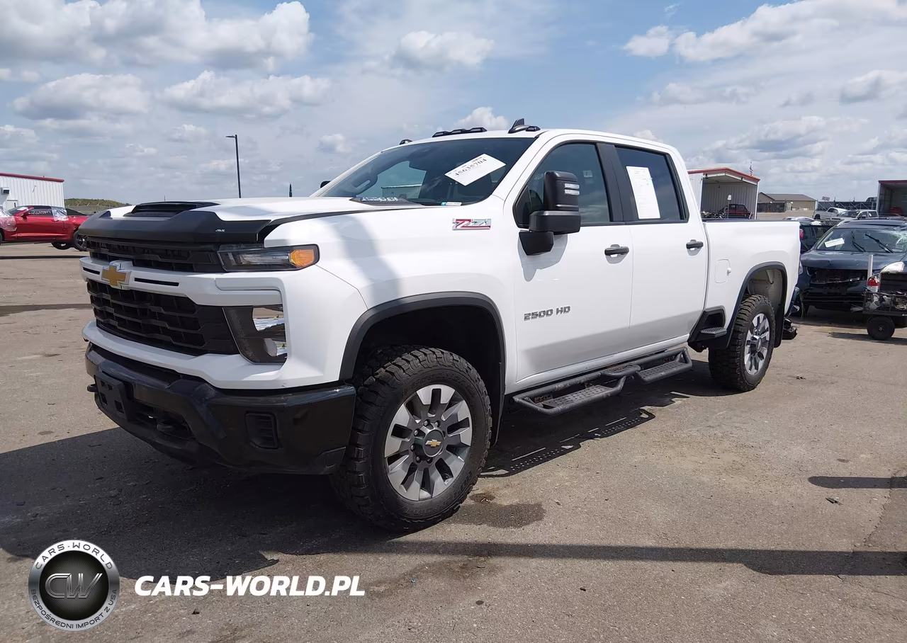 2024 Chevrolet Silverado 2500Hd 4Wd Standard Bed Custom VIN:2GC4YME7XR1147869 - 2