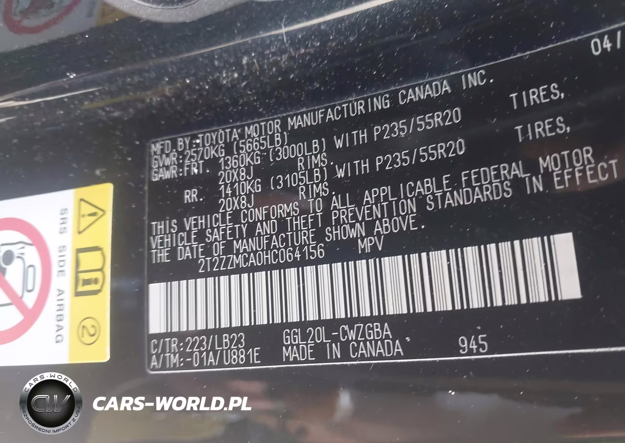 2017 Lexus Rx 350 VIN:2T2ZZMCA0HC064156 - 9