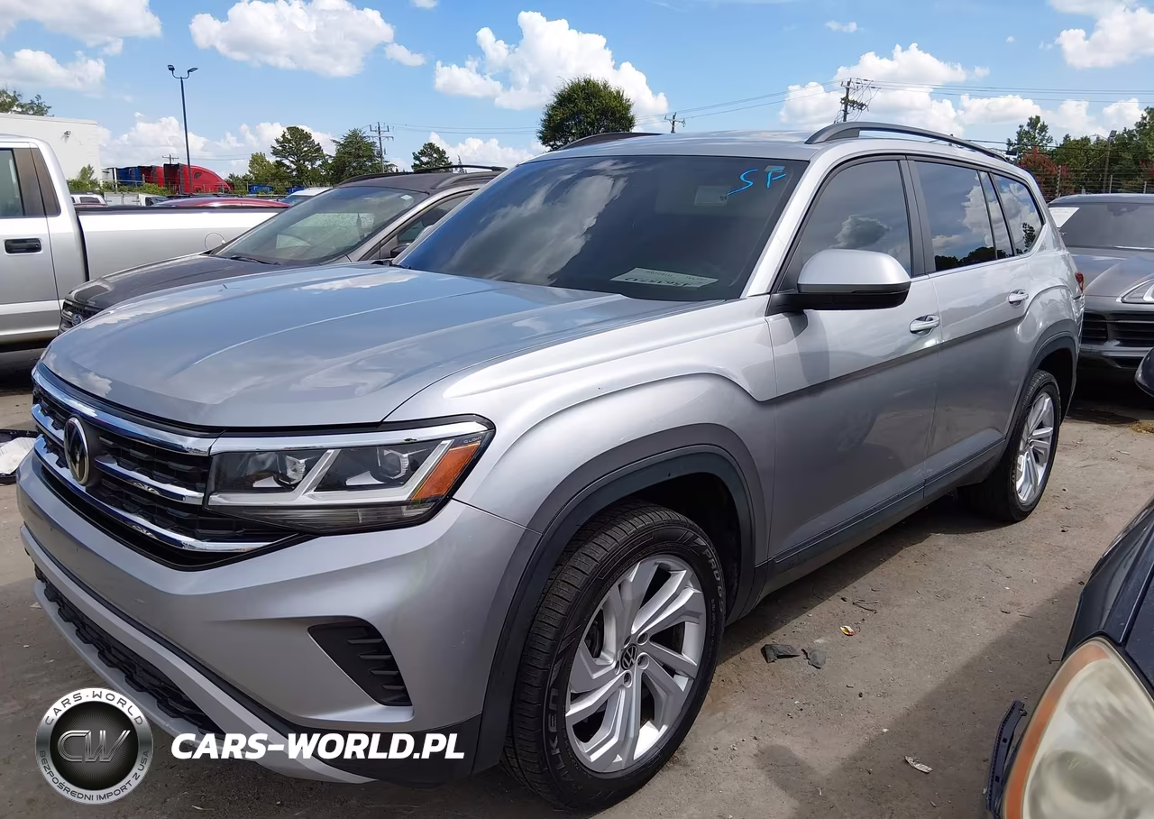 2021 Volkswagen Atlas 3.6L V6 Se W-Technology VIN:1V2HR2CAXMC538622 - 2