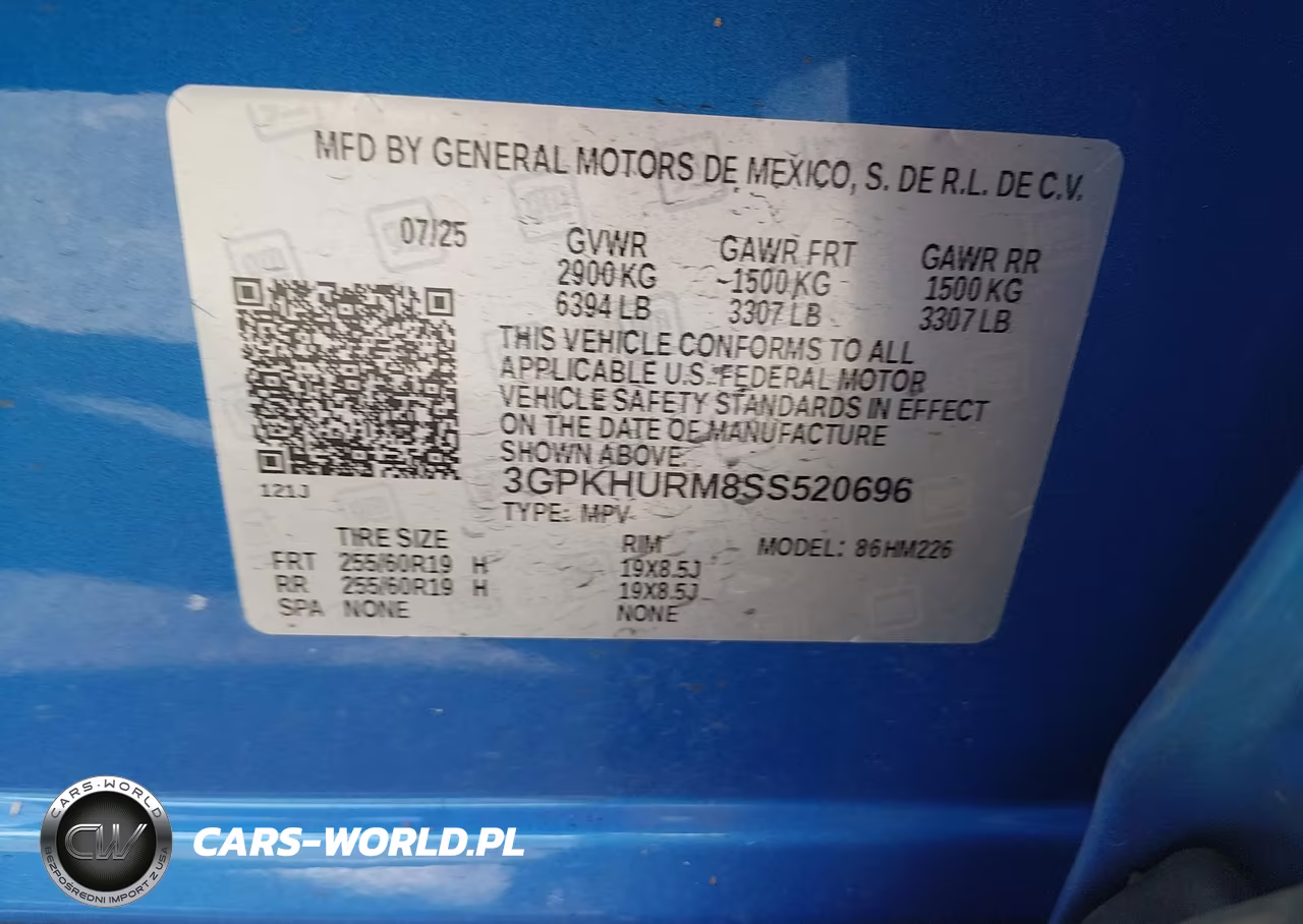 2025 Honda Prologue Ex VIN:3GPKHURM8SS520696 - 9