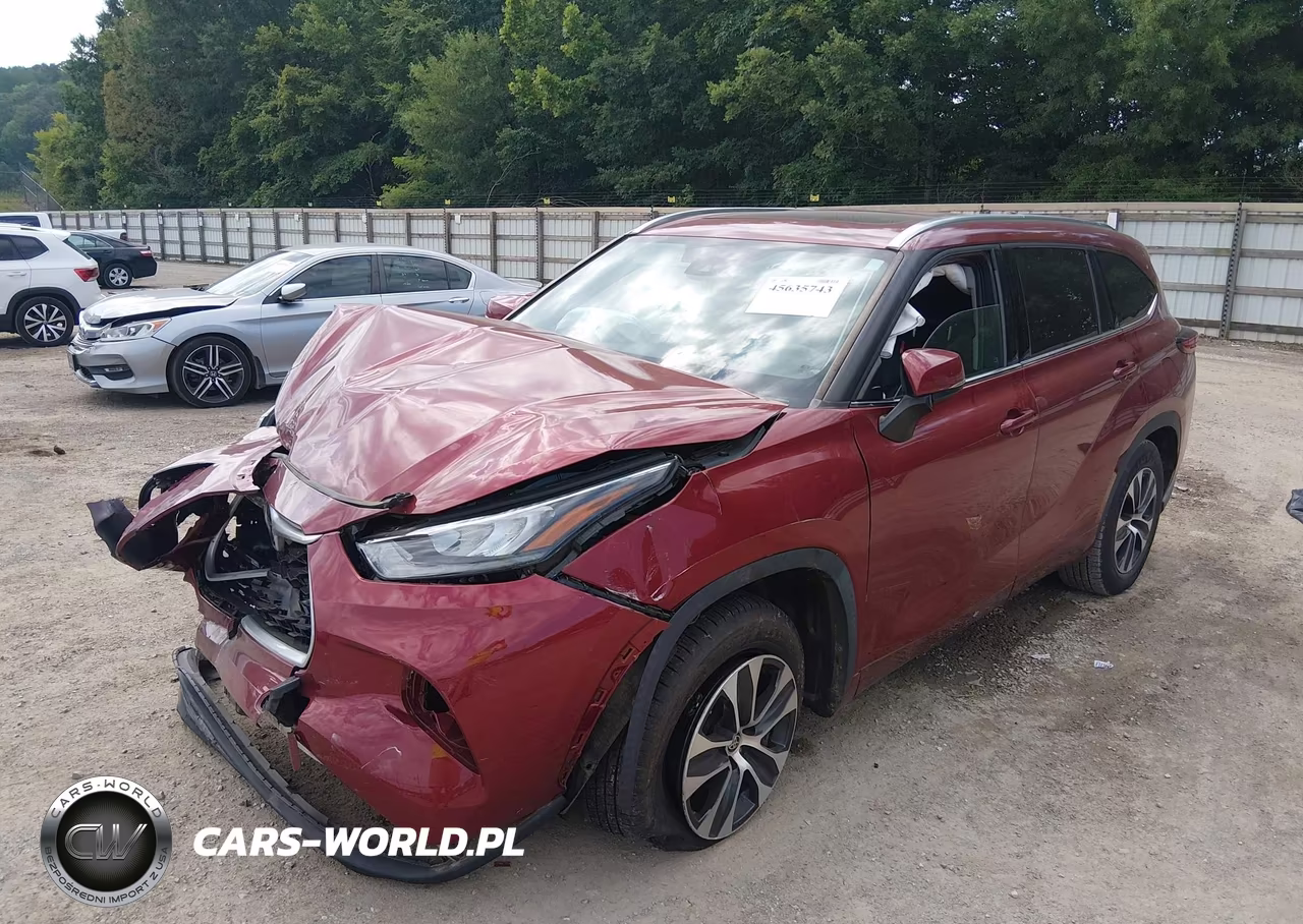 2020 Toyota Highlander Xle VIN:5TDGZRAH5LS513887 - 2