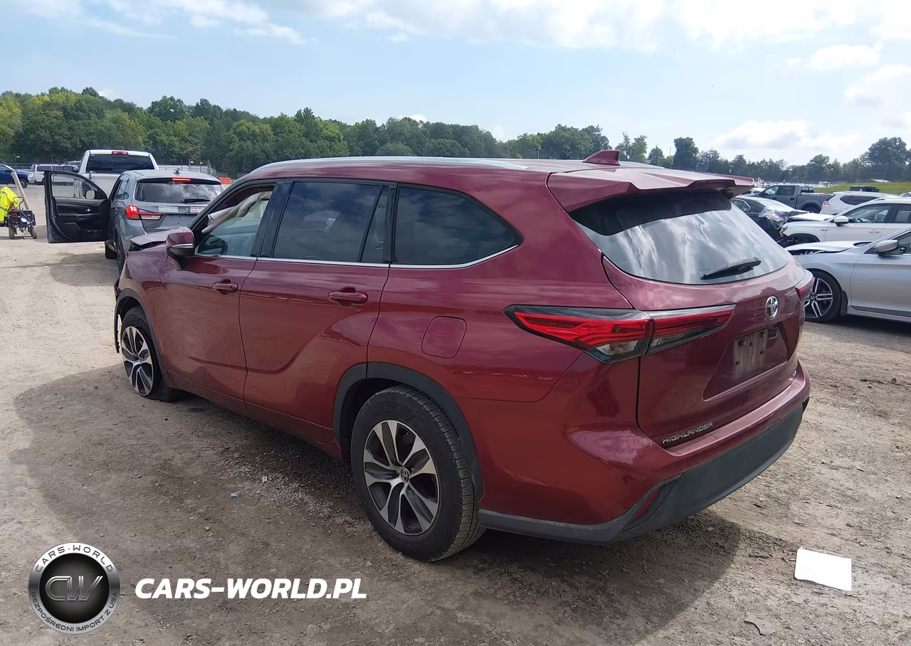 2020 Toyota Highlander Xle VIN:5TDGZRAH5LS513887 - 3
