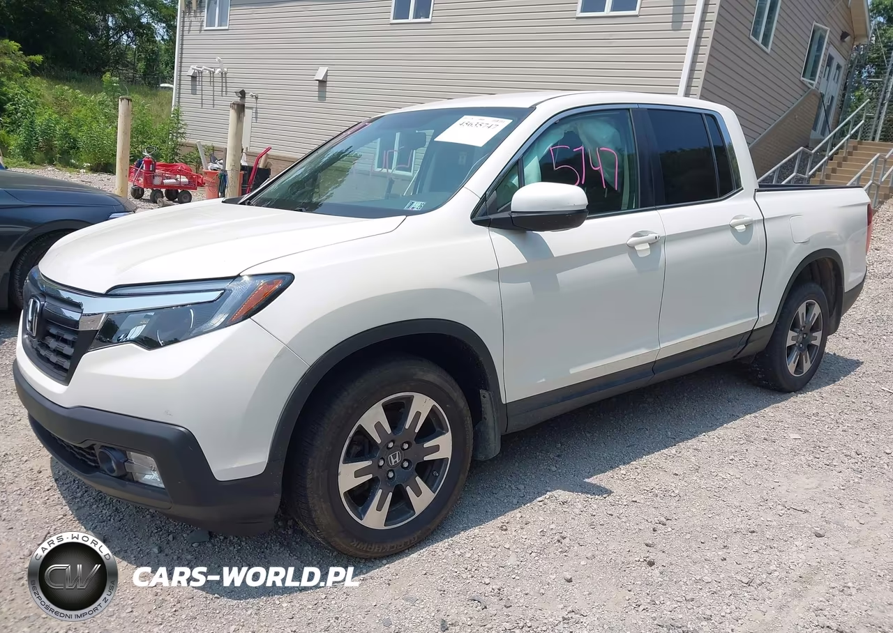 2017 Honda Ridgeline Rtl-T VIN:5FPYK3F65HB027709 - 2