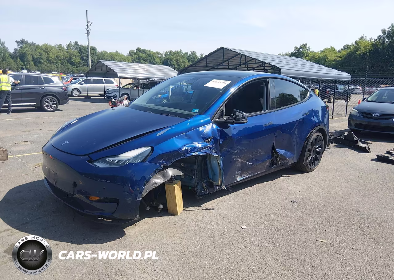 2020 Tesla Model Y Long Range Dual Motor All-Wheel Drive VIN:5YJYGDEE5LF036928 - 2