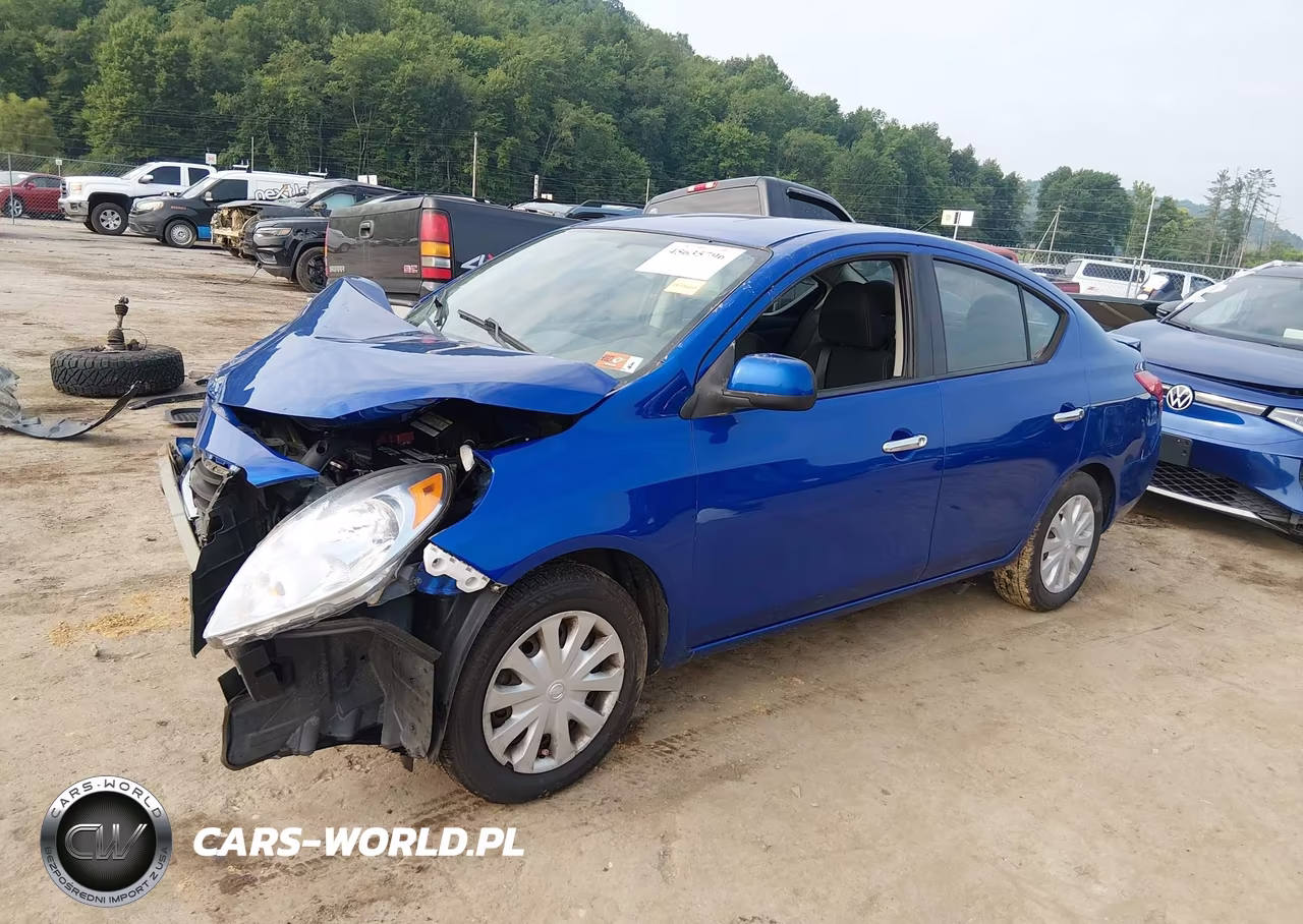 2014 Nissan Versa 1.6 Sv VIN:3N1CN7AP4EL855140 - 2