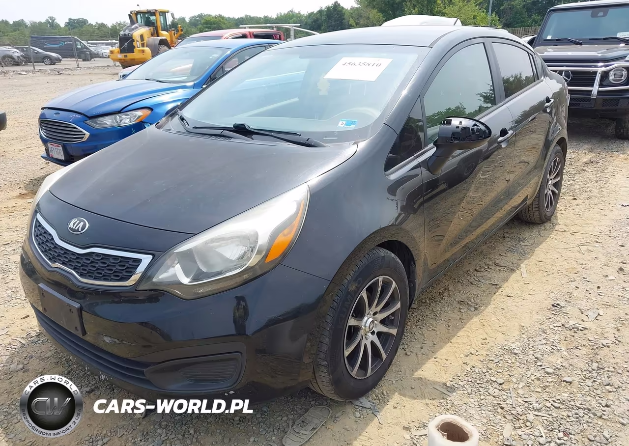 2013 Kia Rio Ex VIN:KNADN4A30D6139046 - 2