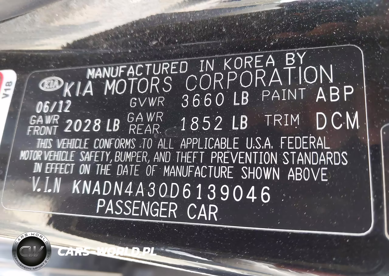 2013 Kia Rio Ex VIN:KNADN4A30D6139046 - 9