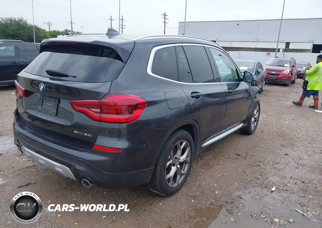 2021 BMW X3 Sdrive30I VIN:5UXTY3C07M9G24254 - 4
