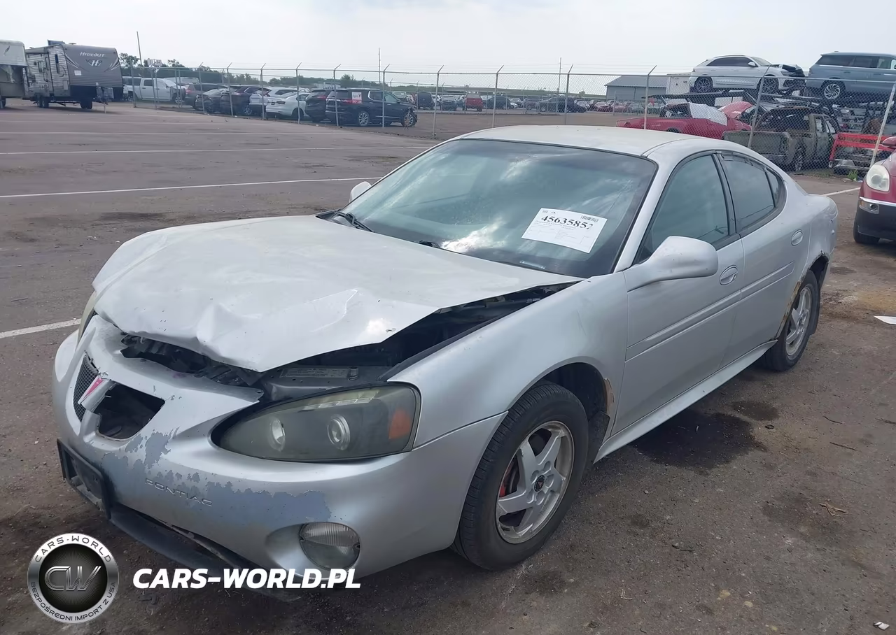 2004 Pontiac Grand Prix Gt1 VIN:2G2WP522941306467 - 2