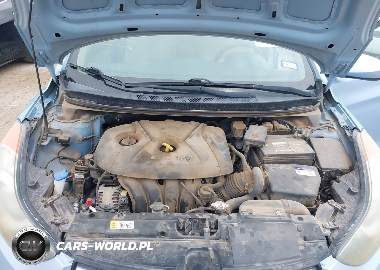 2013 Hyundai Elantra Gls VIN:KMHDH4AE9DU725327 - 10