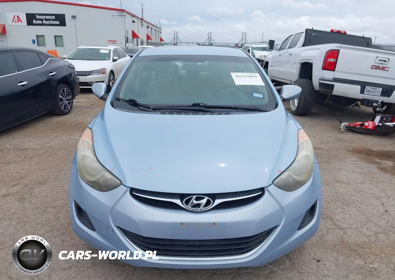 2013 Hyundai Elantra Gls VIN:KMHDH4AE9DU725327 - 12