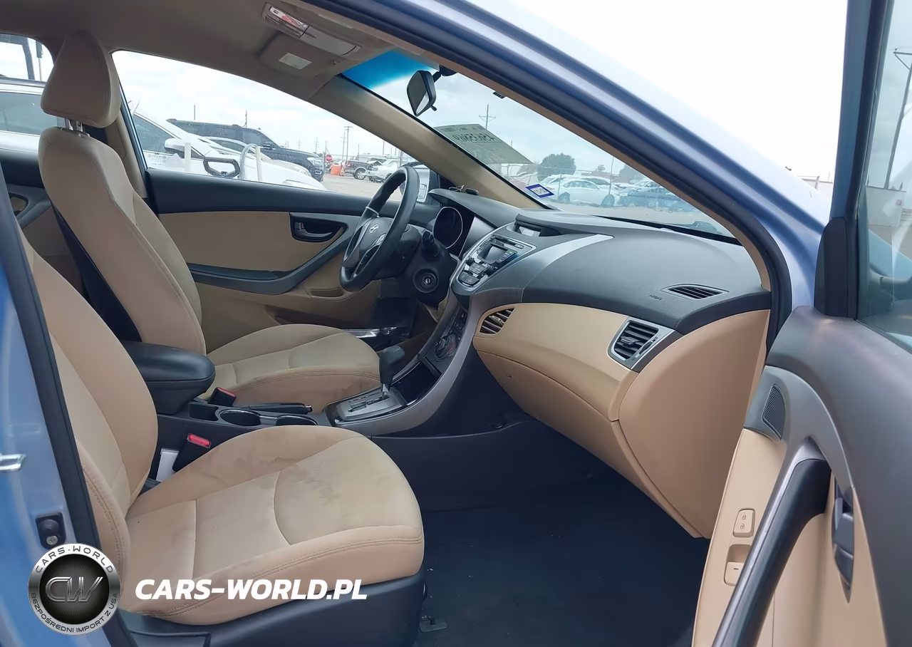 2013 Hyundai Elantra Gls VIN:KMHDH4AE9DU725327 - 5