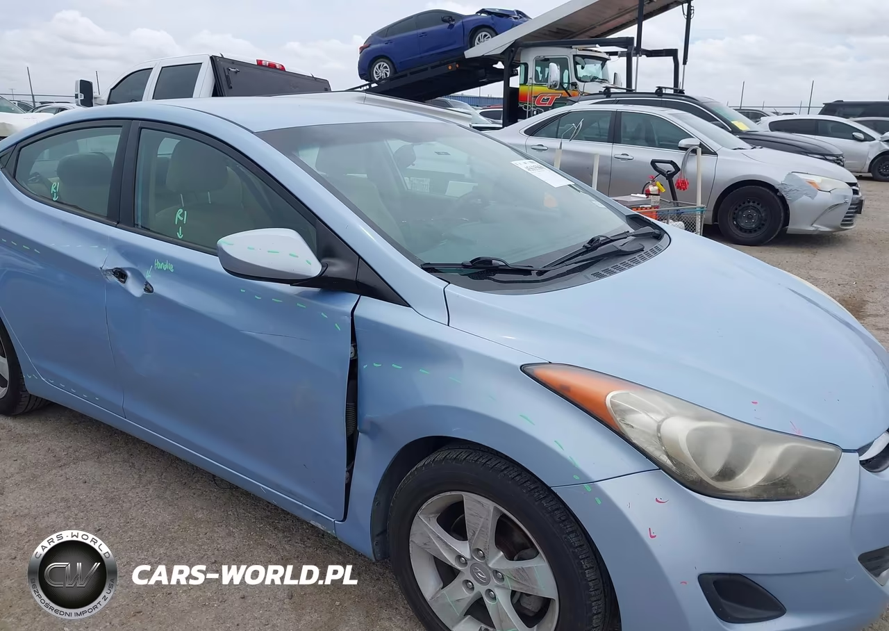 2013 Hyundai Elantra Gls VIN:KMHDH4AE9DU725327 - 6