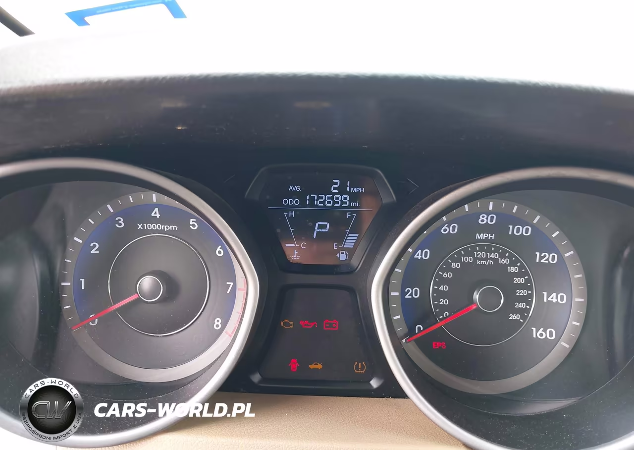 2013 Hyundai Elantra Gls VIN:KMHDH4AE9DU725327 - 7