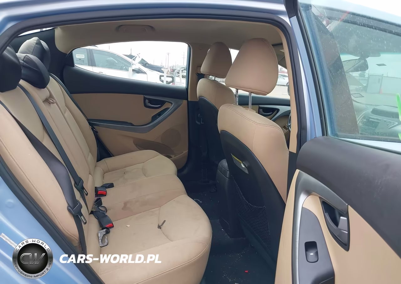 2013 Hyundai Elantra Gls VIN:KMHDH4AE9DU725327 - 8