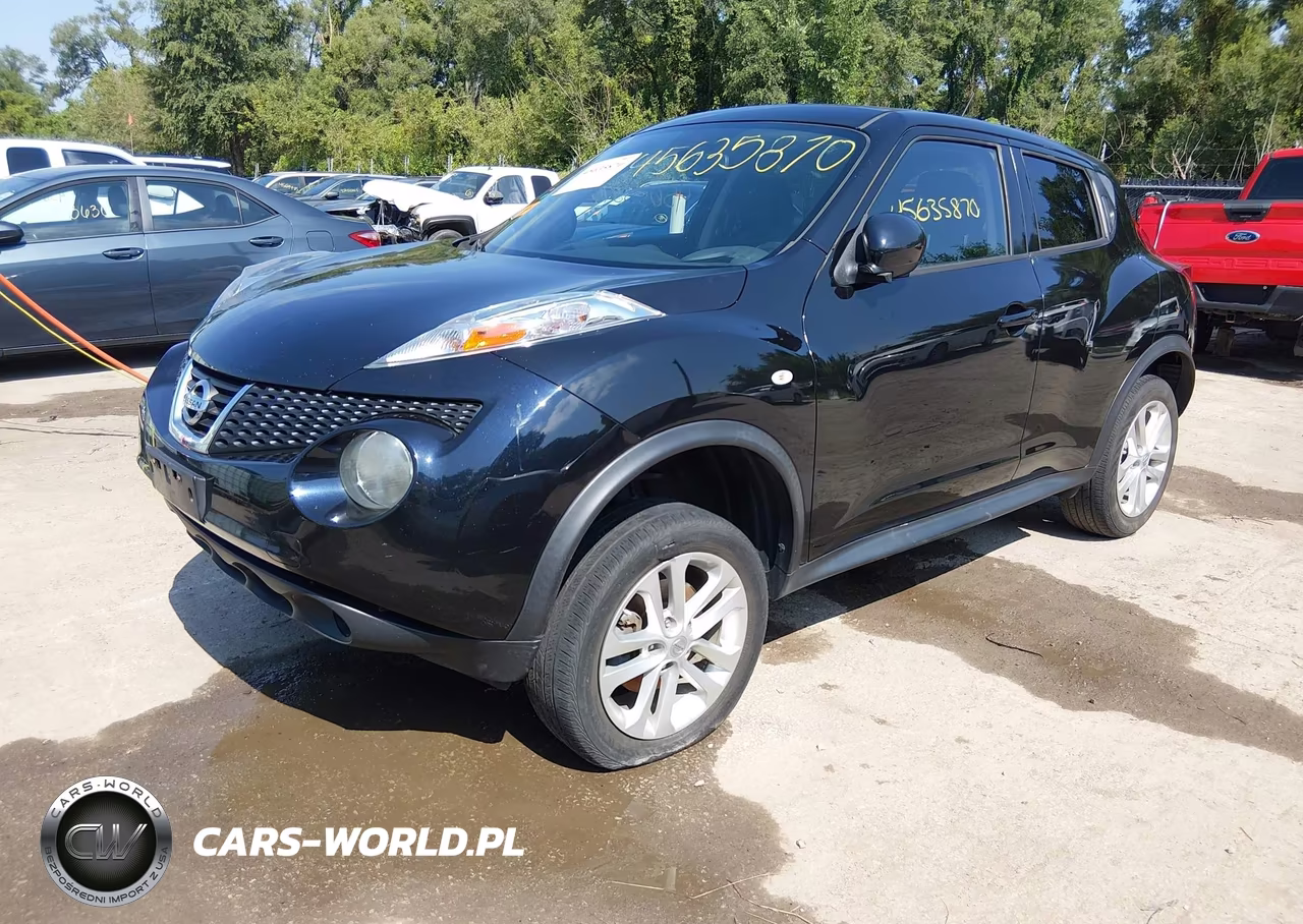 2014 Nissan Juke Sv VIN:JN8AF5MR8ET360510 - 2