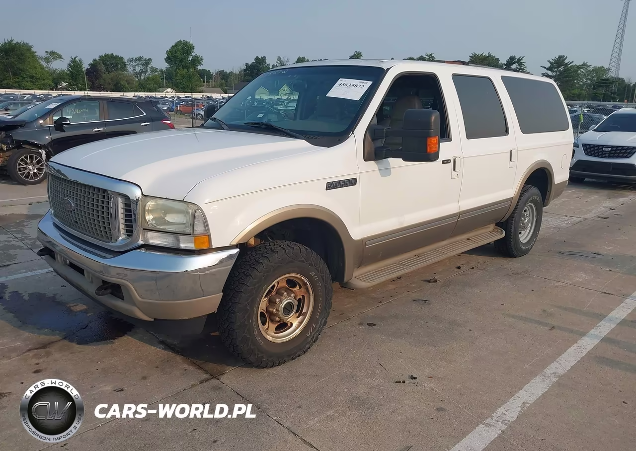 2002 Ford Excursion Limited VIN:1FMNU43S12EA45836 - 2