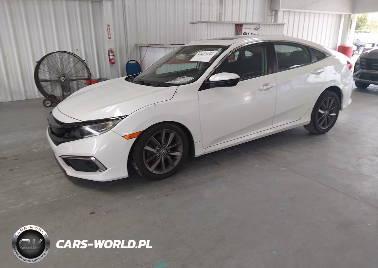 2019 Honda Civic Ex VIN:19XFC1F35KE018707 - 2