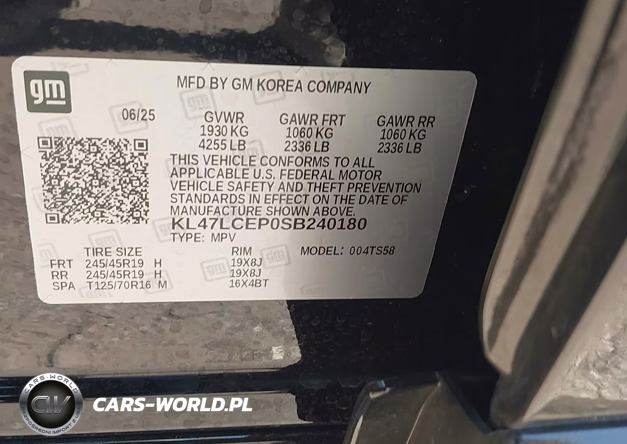 2025 Buick Envista Avenir Fwd VIN:KL47LCEP0SB240180 - 9
