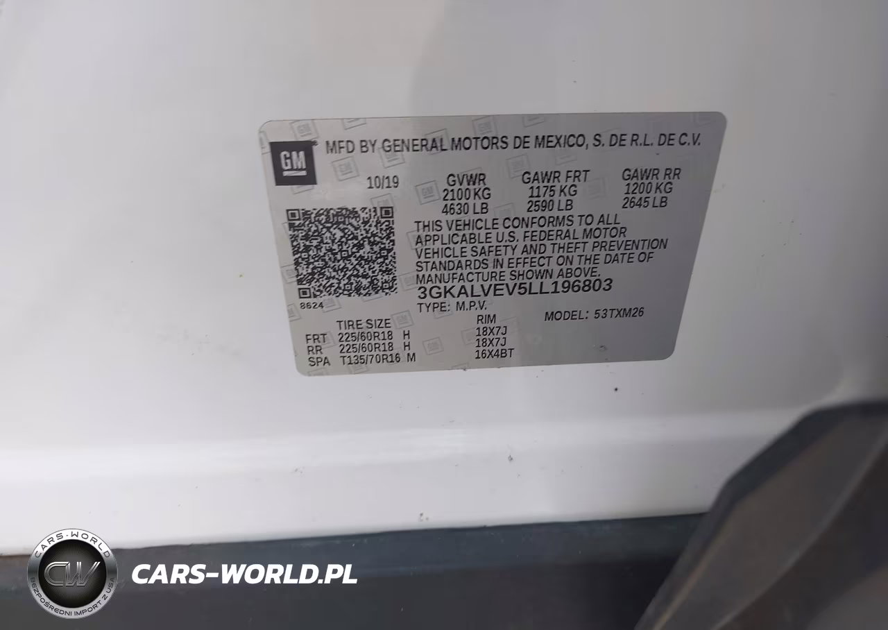 2020 GMC Terrain Awd Slt VIN:3GKALVEV5LL196803 - 9
