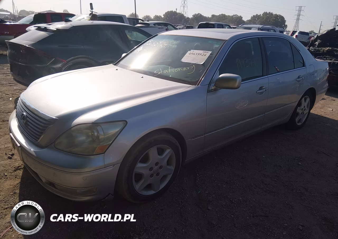 2004 Lexus Ls 430 VIN:JTHBN36F640137536 - 2
