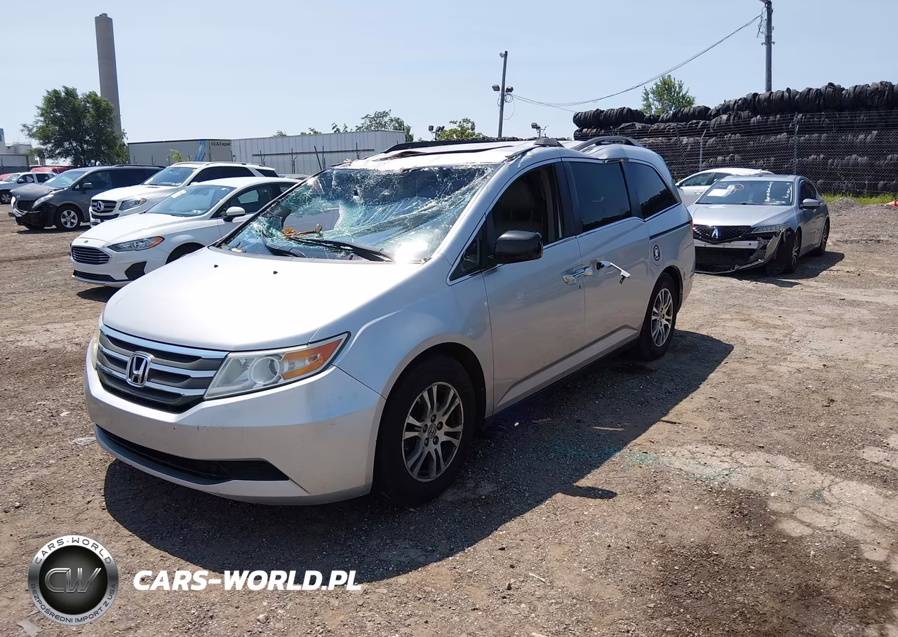 2012 Honda Odyssey Ex-L VIN:5FNRL5H63CB007406 - 2