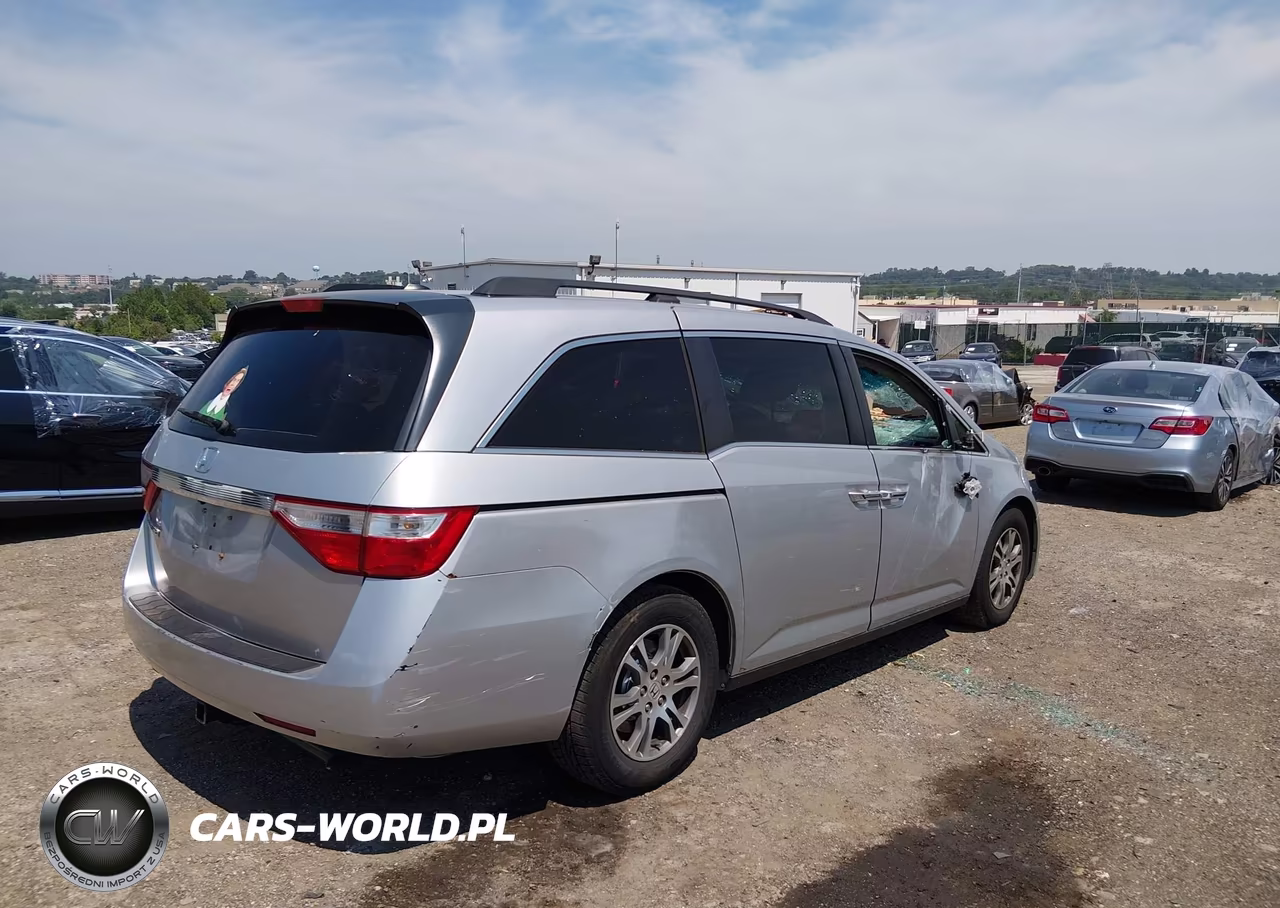 2012 Honda Odyssey Ex-L VIN:5FNRL5H63CB007406 - 4