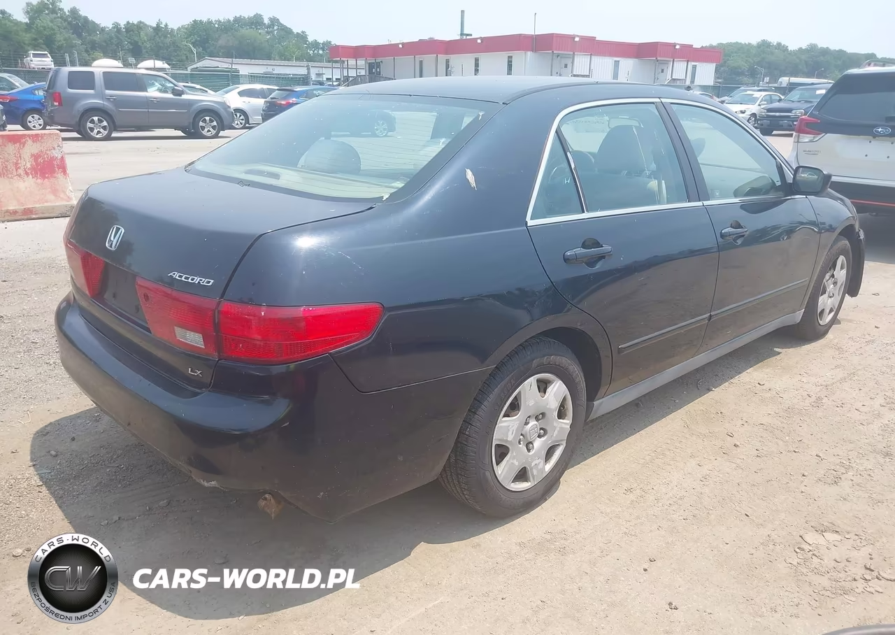 2005 Honda Accord 2.4 Lx VIN:1HGCM56425L001618 - 4