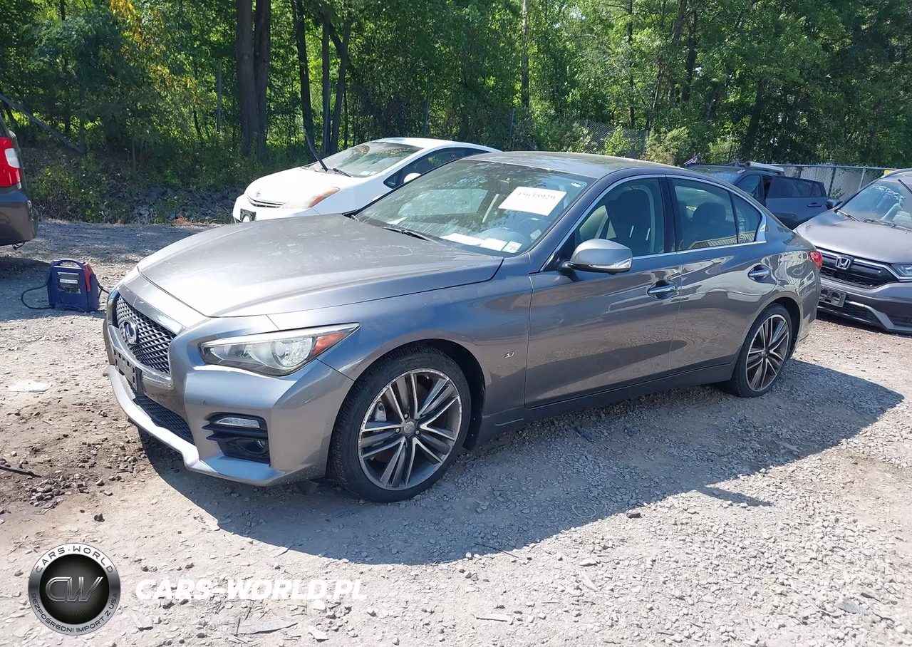 2014 Infiniti Q50 Sport VIN:JN1BV7AR8EM685951 - 2