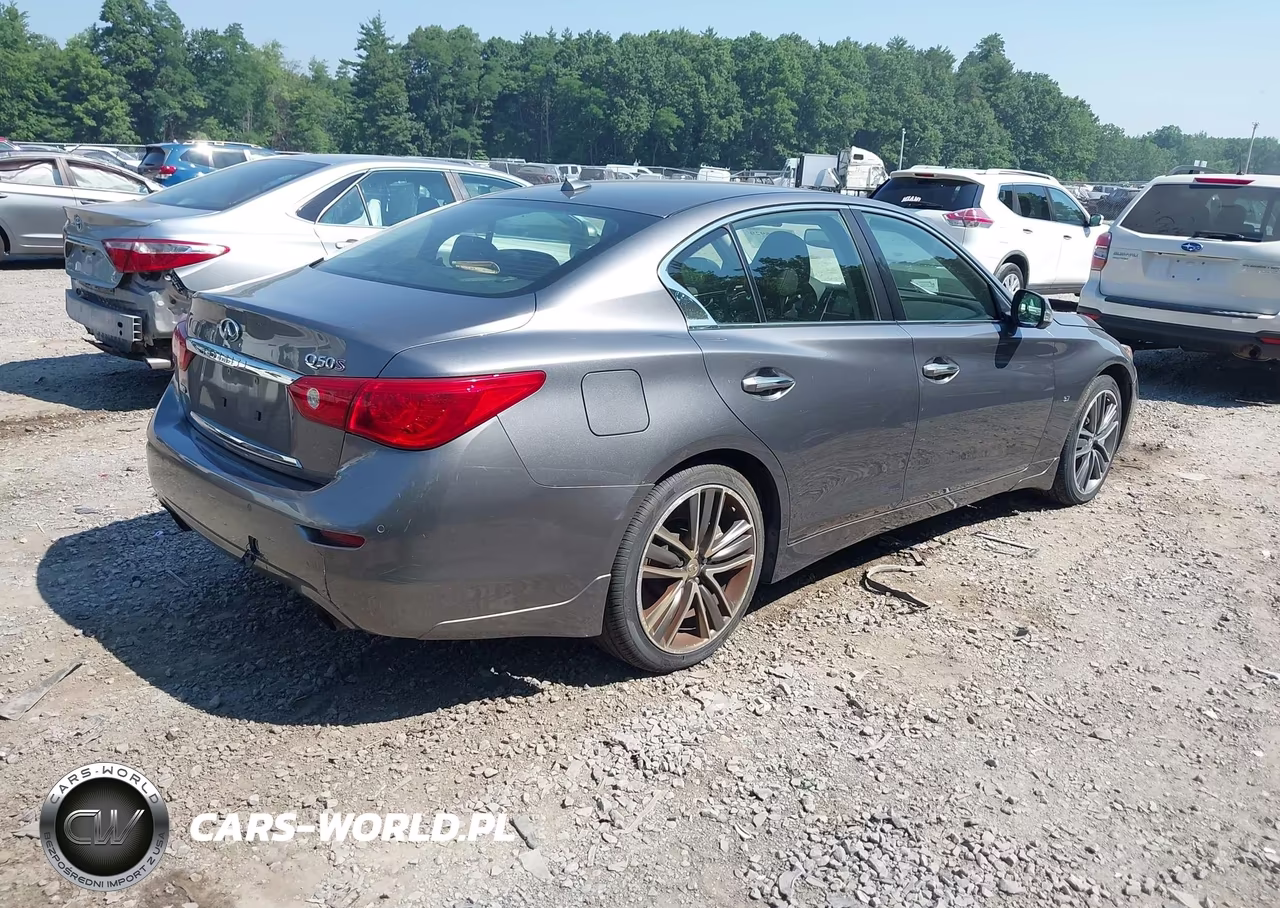 2014 Infiniti Q50 Sport VIN:JN1BV7AR8EM685951 - 4