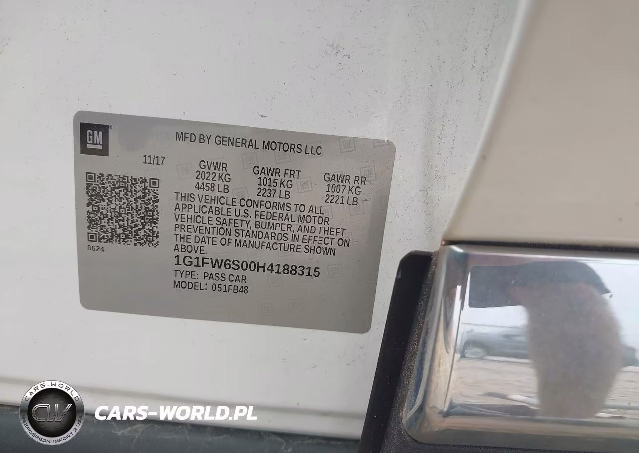 2017 Chevrolet Bolt Ev Lt VIN:1G1FW6S00H4188315 - 9
