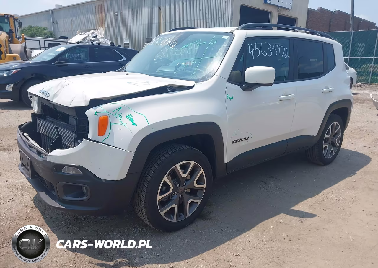 2017 Jeep Renegade Latitude VIN:ZACCJBBB4HPG10638 - 2