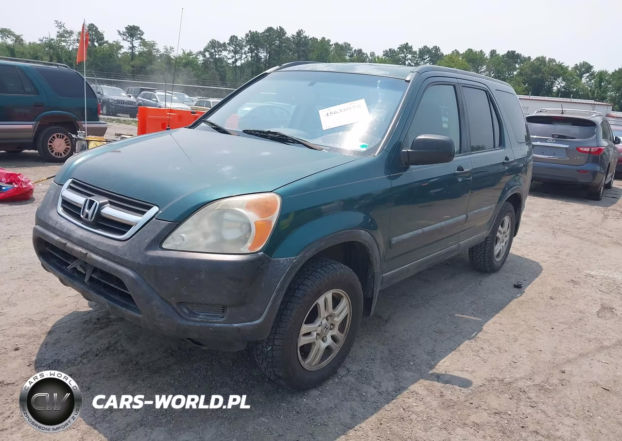 2002 Honda Cr-V Ex VIN:JHLRD78872C003724 - 2
