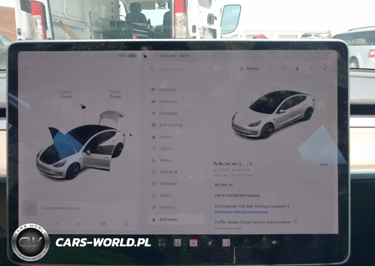 2022 Tesla Model 3 Long Range Dual Motor All-Wheel Drive VIN:5YJ3E1EB3NF134668 - 18