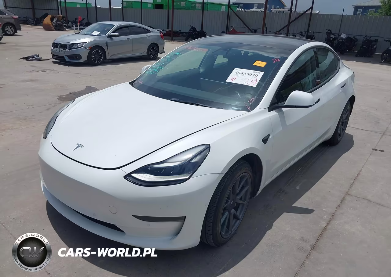 2022 Tesla Model 3 Long Range Dual Motor All-Wheel Drive VIN:5YJ3E1EB3NF134668 - 2
