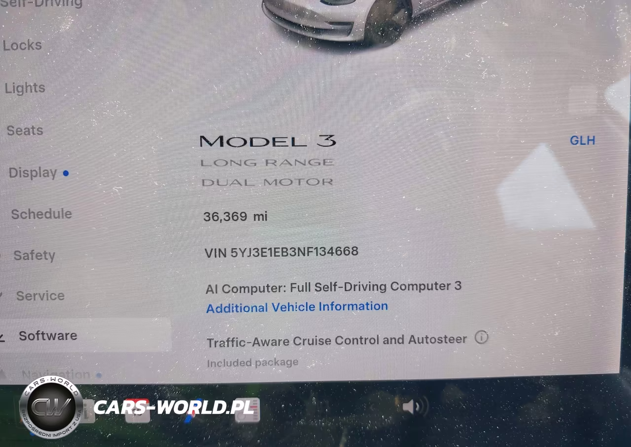 2022 Tesla Model 3 Long Range Dual Motor All-Wheel Drive VIN:5YJ3E1EB3NF134668 - 7