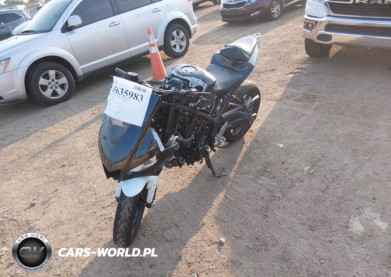 2023 Yamaha Yzfr3 A VIN:MH3RH18Y4PK009557 - 2