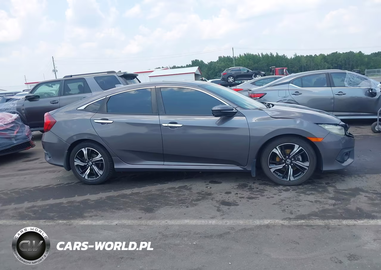 2017 Honda Civic Touring VIN:2HGFC1F90HH635242 - 13