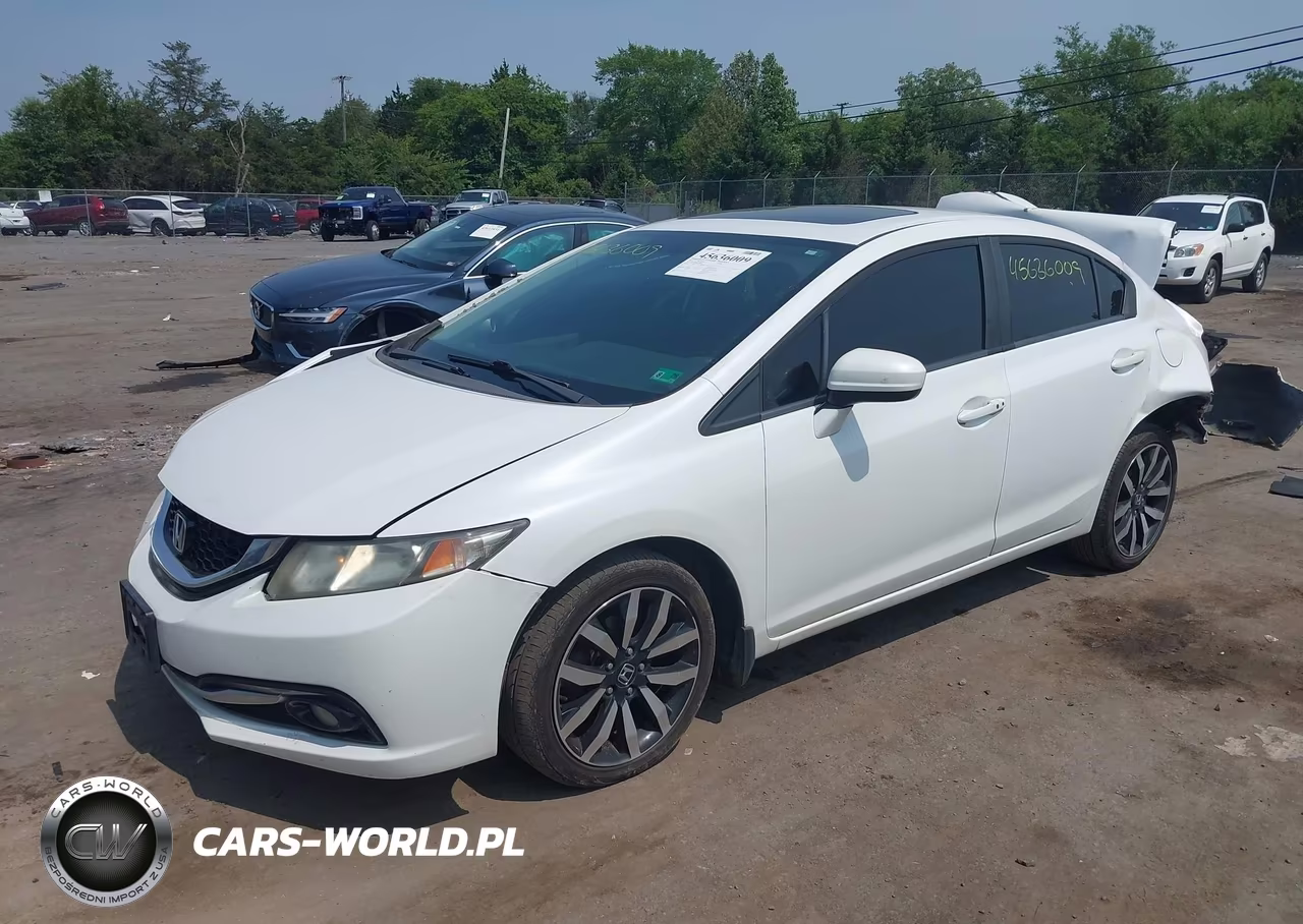 2014 Honda Civic Ex-L VIN:19XFB2F91EE240002 - 2