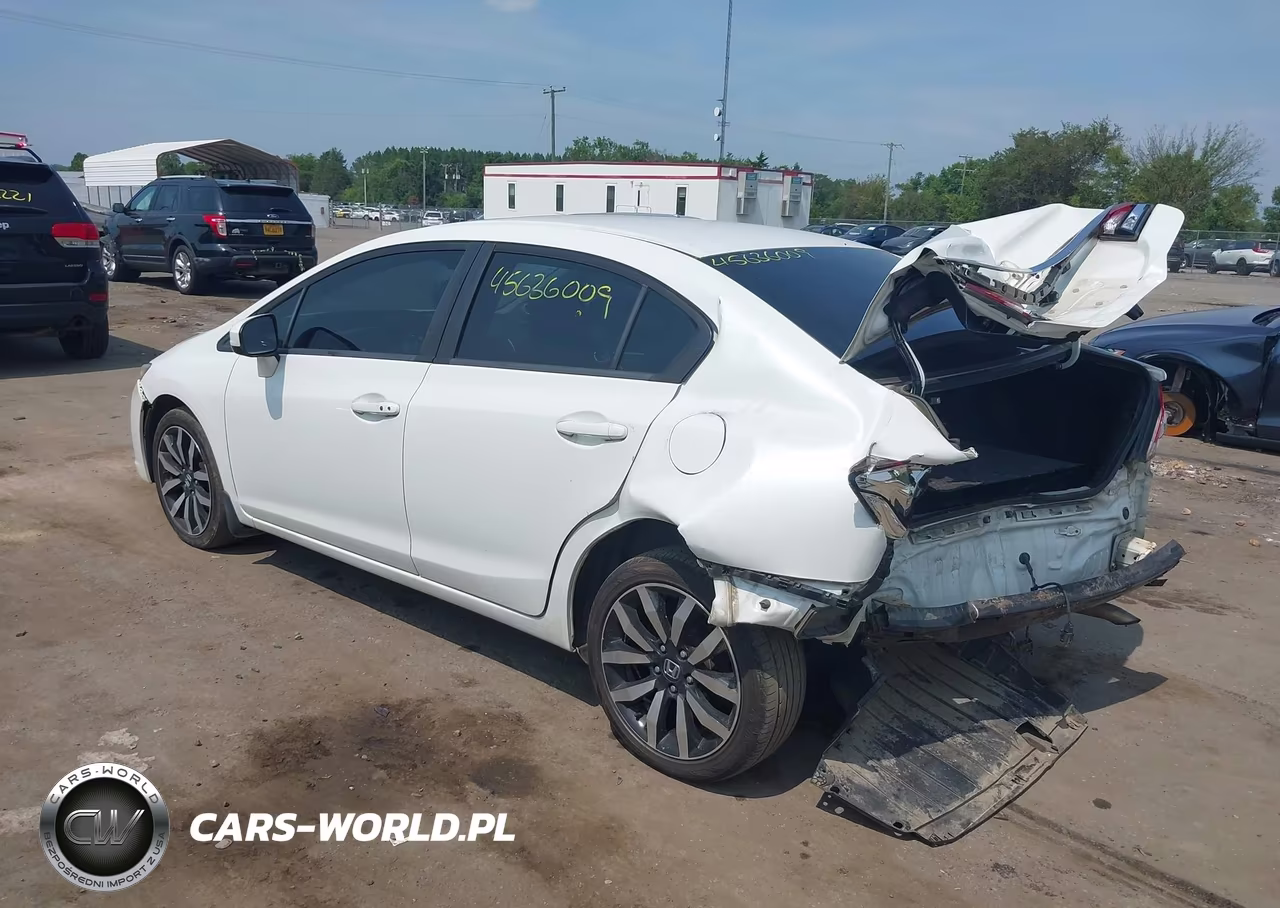 2014 Honda Civic Ex-L VIN:19XFB2F91EE240002 - 3